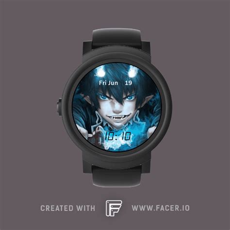 Clinty Rin Okumura Blue Exorcist Watch Face For Apple Watch