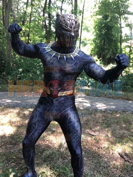 Black Panther 2018 Killmonger Golden Jaguar Costume No Mask