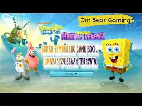 Main Game Spongebob Squarepants Planktons Robotic Revenge PlayStation