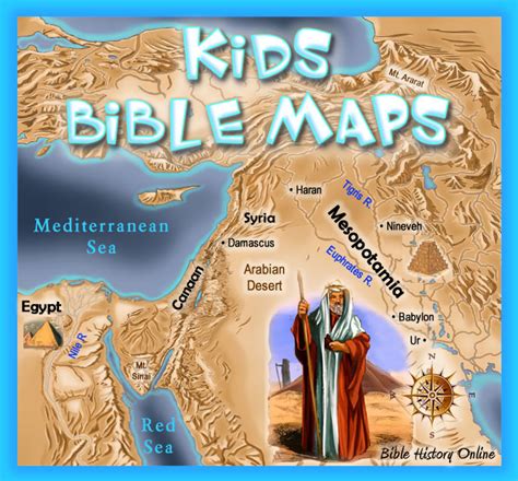 Kids Bible Blog Ancient Scriptures Kids Bible Maps