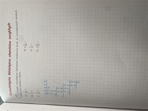 Matematyka Z Plusem Klasa Wiczenia Str Zadanie W Za Czniku