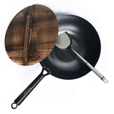 Carbon Steel Wok with Flat Bottom – Souped Up Recipes