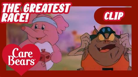 Carebears 🏃💨 The Great Race 🏃💨 Classic Care Bears Cartoons For