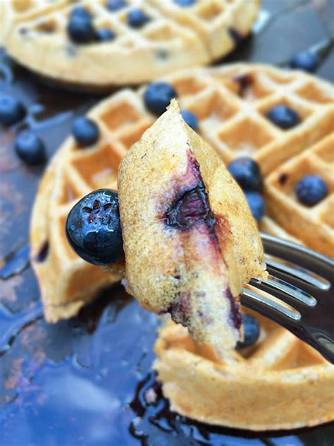 Blueberry Greek Yogurt Waffles The Lemon Bowl