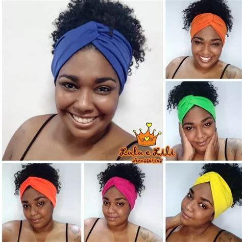 Atacado 20 Faixas Para Cabelo Handband Modelo Turbante Parcelamento