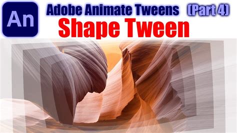 Shape Tween In Adobe Animate Step By Step Tutorial YouTube