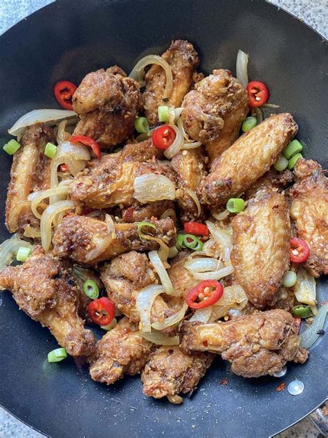 Salt And Pepper Chicken Wings Ash Baber