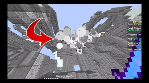 CRAZY TNT EXPLOSION Minecraft SkyWars YouTube