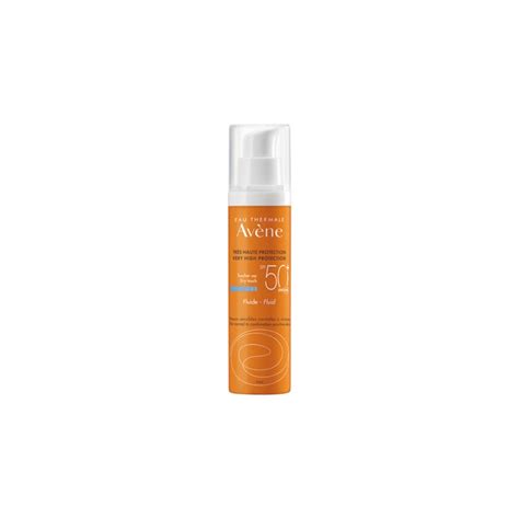 Fluido Muy Alta Protección SPF 50 Sin Perfume 50ml Avene