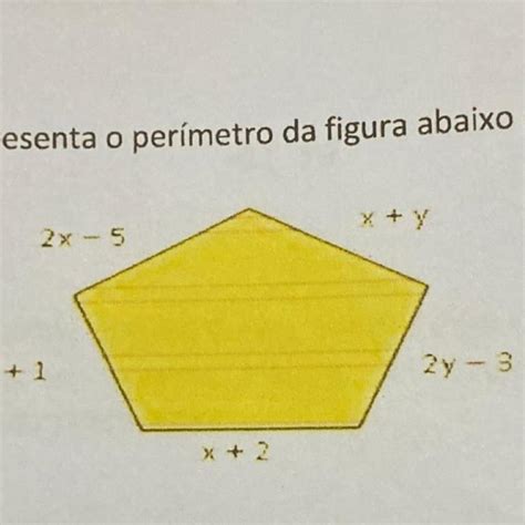 Qual Expressão Algébrica Que Representa O Perímetro Da Figura Abaixo é