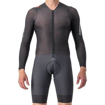 Castelli Mono Ciclismo Hombre Body Paint 4 X Speed Negro 010 BIKE24