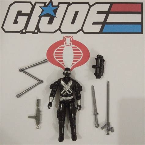 Gijoe Arah Snake Eyes Gijoe Gi Joe Snakeeyes On Carousell