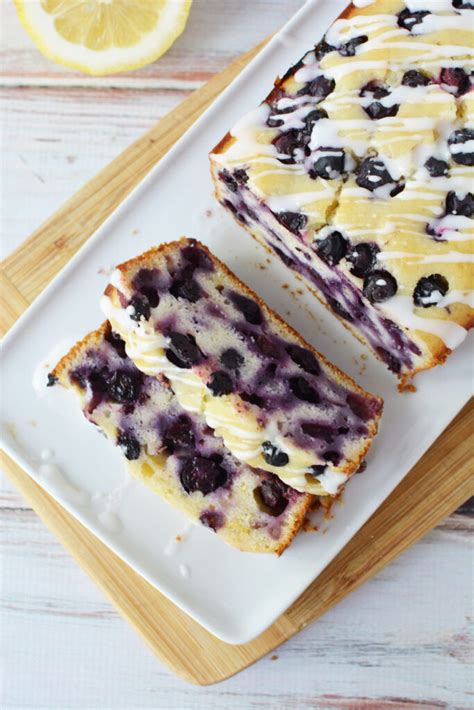 Lemon Blueberry Bread Recipe Perfect For Company