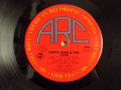 Earth Wind And Fire Faces Guitar Records