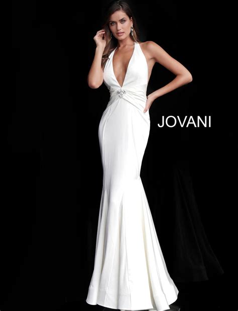 Jovani Halter Prom Dress Cheap Sale