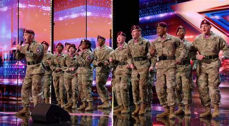 Nd Airborne Chorus Sings Smooth My Girl Cover On America S Got Talent