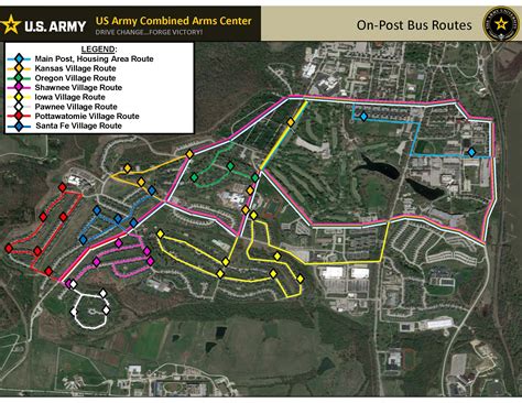 map of fort leavenworth army base 1