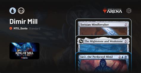 Standard Dimir Mill Deck By MTG Sonio MTG Arena Decks