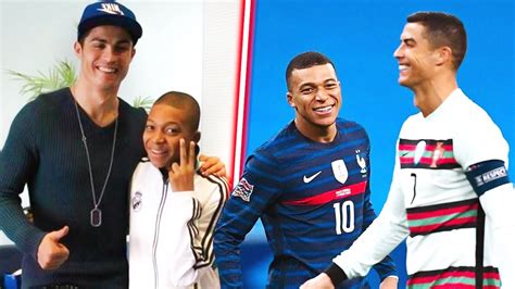 Kylian Mbappe Est Fan De Cristiano Ronaldo Youtube