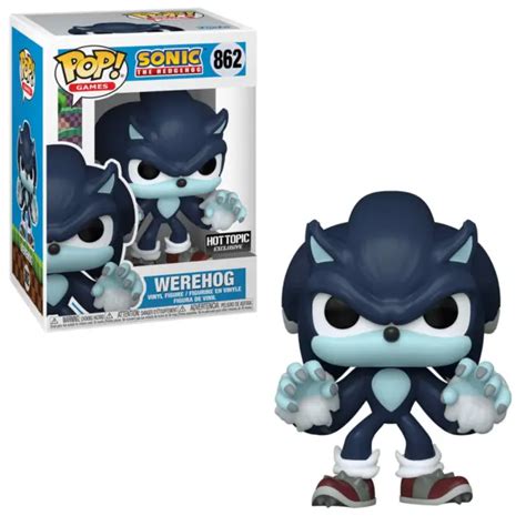 Funko Pop Games Sonic The Hedgehog Werehog Hot Topic Exclusive Eur