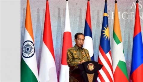 Presiden Jokowi Ajak Menlu ASEAN Dan Mitra Jadi Pemenang Terhormat