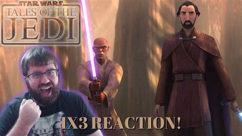 Tales Of The Jedi 1x3 Choices REACTION DOOKU IS TURNING YouTube