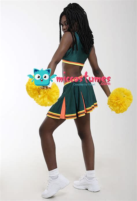 Anime Bring It On Cosplay Clovers Green Cheerleader Cosplay 47 Off