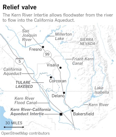 Rarely used relief valve will divert Kern River floodwaters to ...