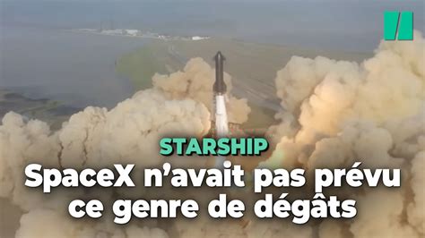 Starship Le Pas De Tir De Spacex ébranlé Par La Puissance Du