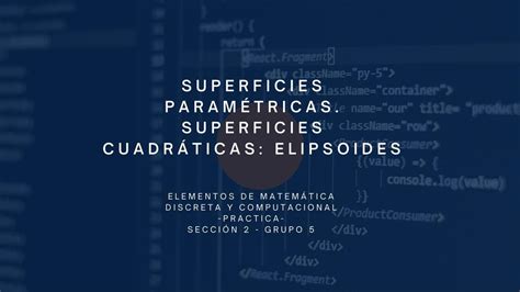 Superficies Parametricas Lucia Camila Udocz