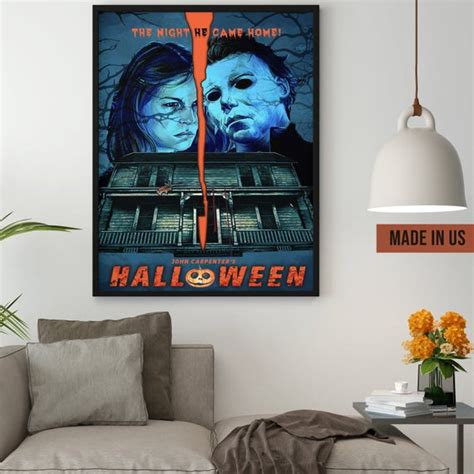 Horror Michael Myers Poster Halloween Kills Poster Horror Fan Art