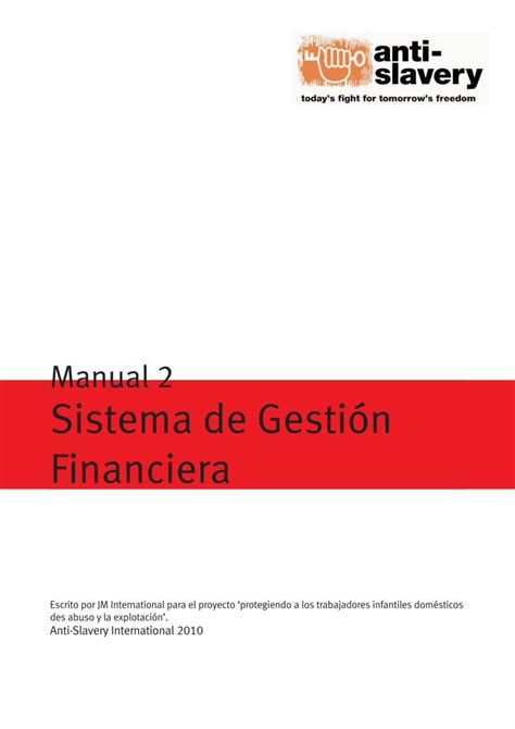 Pdf Manual Sistema De Gesti N Financiera Pdf File Ndice