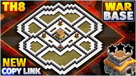 New Best Coc Th8 War Base 2023 Copy Link Anti 2 Star Town Hall 8