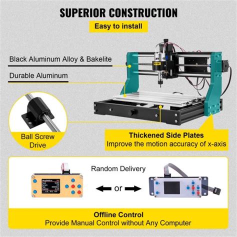 Vevor Vevor Grabador L Ser Cnc Pro Cnc U W Ejes