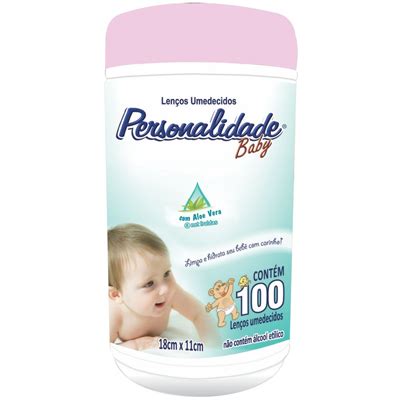 Primato Supermercado LENÇO UMEDECIDO PERSONALIDADE BABY C 100 ROSA