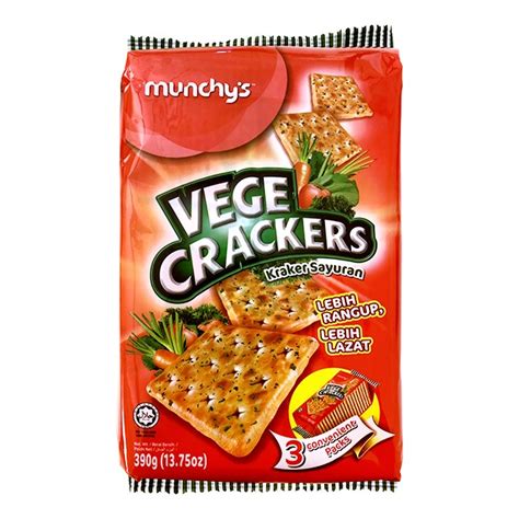 Munchys Veggie Crackers 1375 Oz390 G Island Grocery And Grill