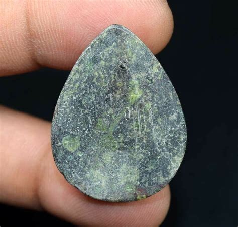 45 55 Cts 100 Natural Dragon Jasper Pear Cabochon For Silver Ring