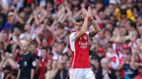 Granit Xhaka Bayer Leverkusen Sign Swiss Midfielder From Arsenal For