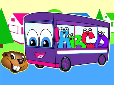 The Wheels On The Bus | Purple Bus Version | Kids Nursery Rhymes ...