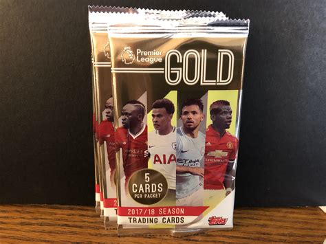 2017 18 Topps Premier League Gold Review And Checklist WaxPackHero