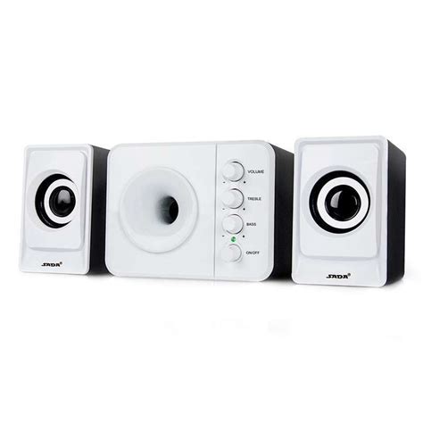 Jual Kisonli Speaker 2 1 Bluetooth Komputer Laptop D205 PUTIH Di