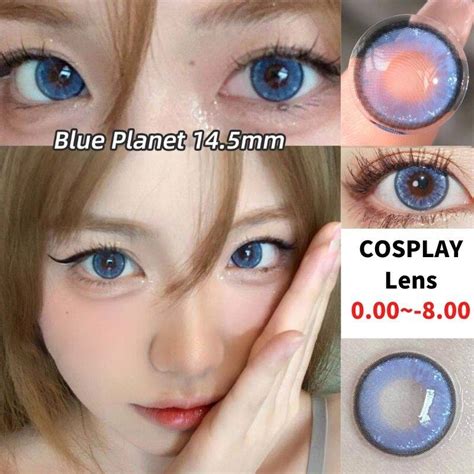 Genshin Impact Hu Tao Red Yellow Contacts Cosplay Contacts