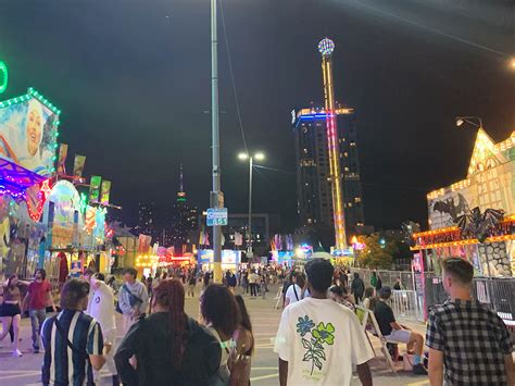 The Cne Is Back And Packed With Happy Patrons Enjoying The Food The