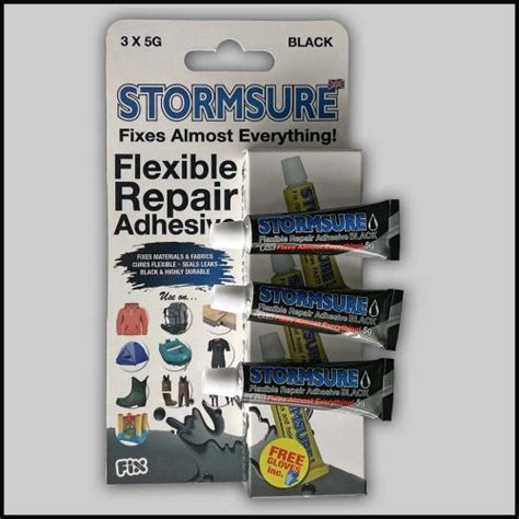 STORMSURE FLEXIBLE ADHESIVE 5g BLACK OZSKI FNQ