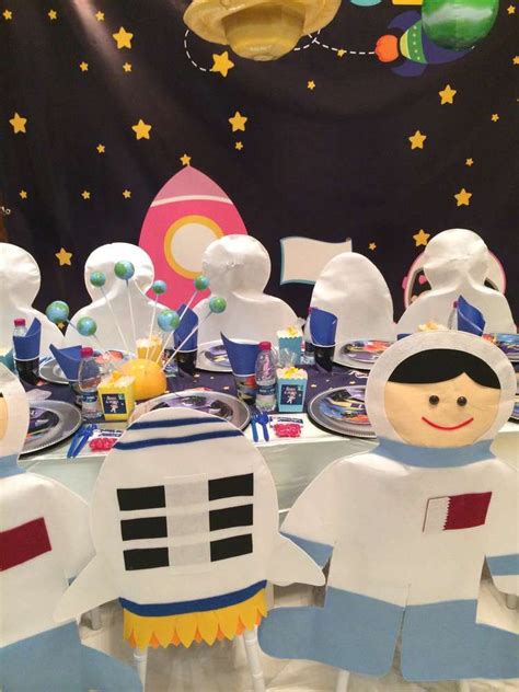 Astronauts Space Birthday Party Ideas Photo 7 Of 19 Space Birthday Party Alien Party