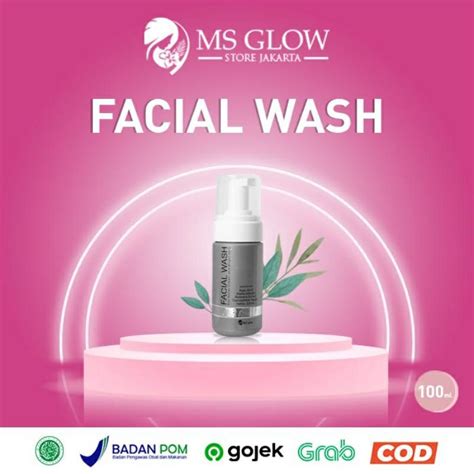 Jual MS Glow Facial Wash Shopee Indonesia