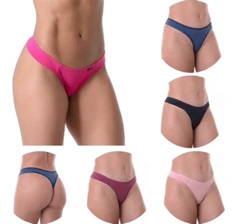 Kit 6 Calcinhas Fio Dental Algodão Lingerie Sensual Sexy MercadoLivre