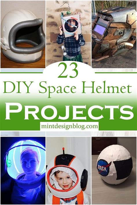 23 Diy Space Helmet Projects You Can Make Easily Mint Design Blog