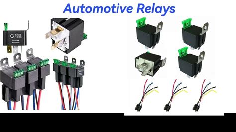 Types Of Electrical Relays Construction Working Principle And Applications Youtube