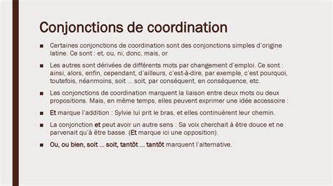 Adverbe Préposition Conjonction Particules Et Motsphrases